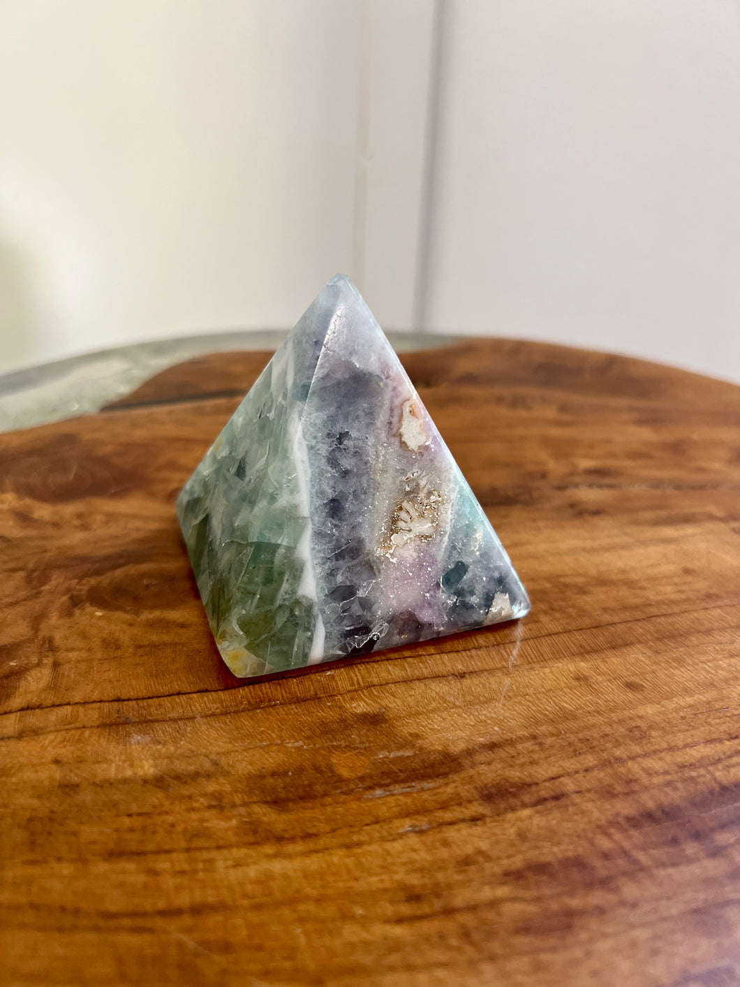 Fluorite Pyramid - Creativity + Focus