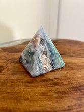 Load image into Gallery viewer, Fluorite Pyramid - Creativity + Focus