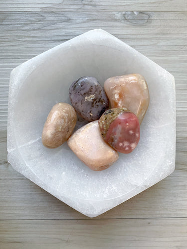 Pink Opal Tumbled Stone