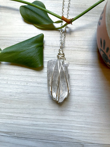 Clear Quartz Necklace - Master Healer + Clarity