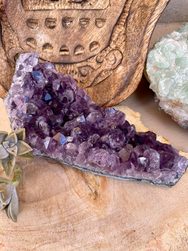 Amethyst Cluster - Spirituality + Communication