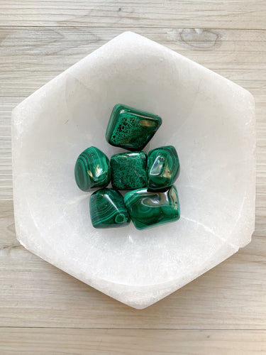Malachite Tumbled Stone