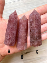 Load image into Gallery viewer, Strawberry Quartz Tower - Love + Healing