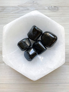 Black Tourmaline Tumbled Stone