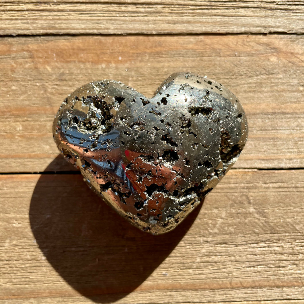 Pyrite Heart - Personal Growth & Success